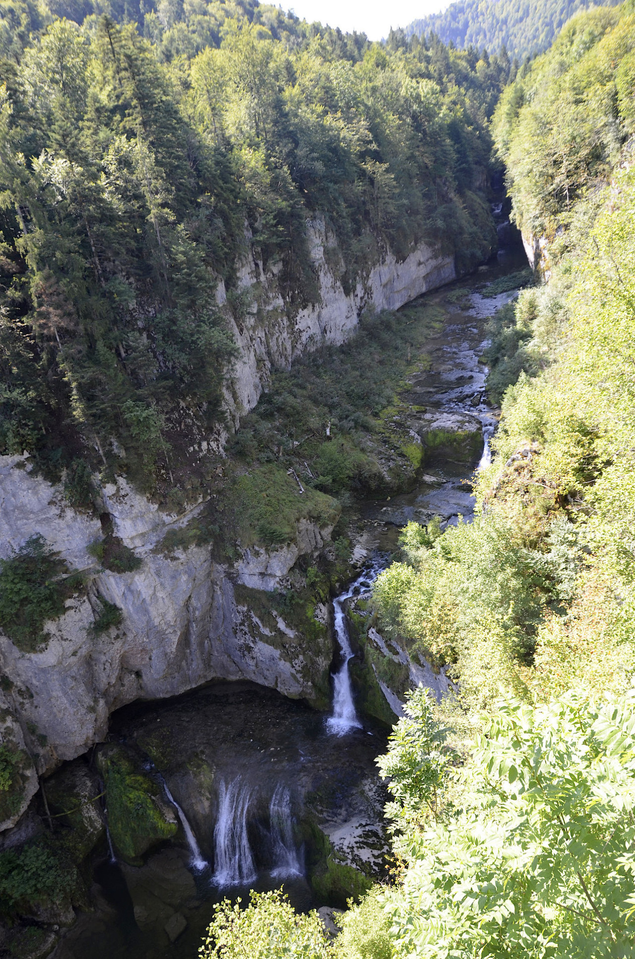 Cascade de la Billaude Slottet